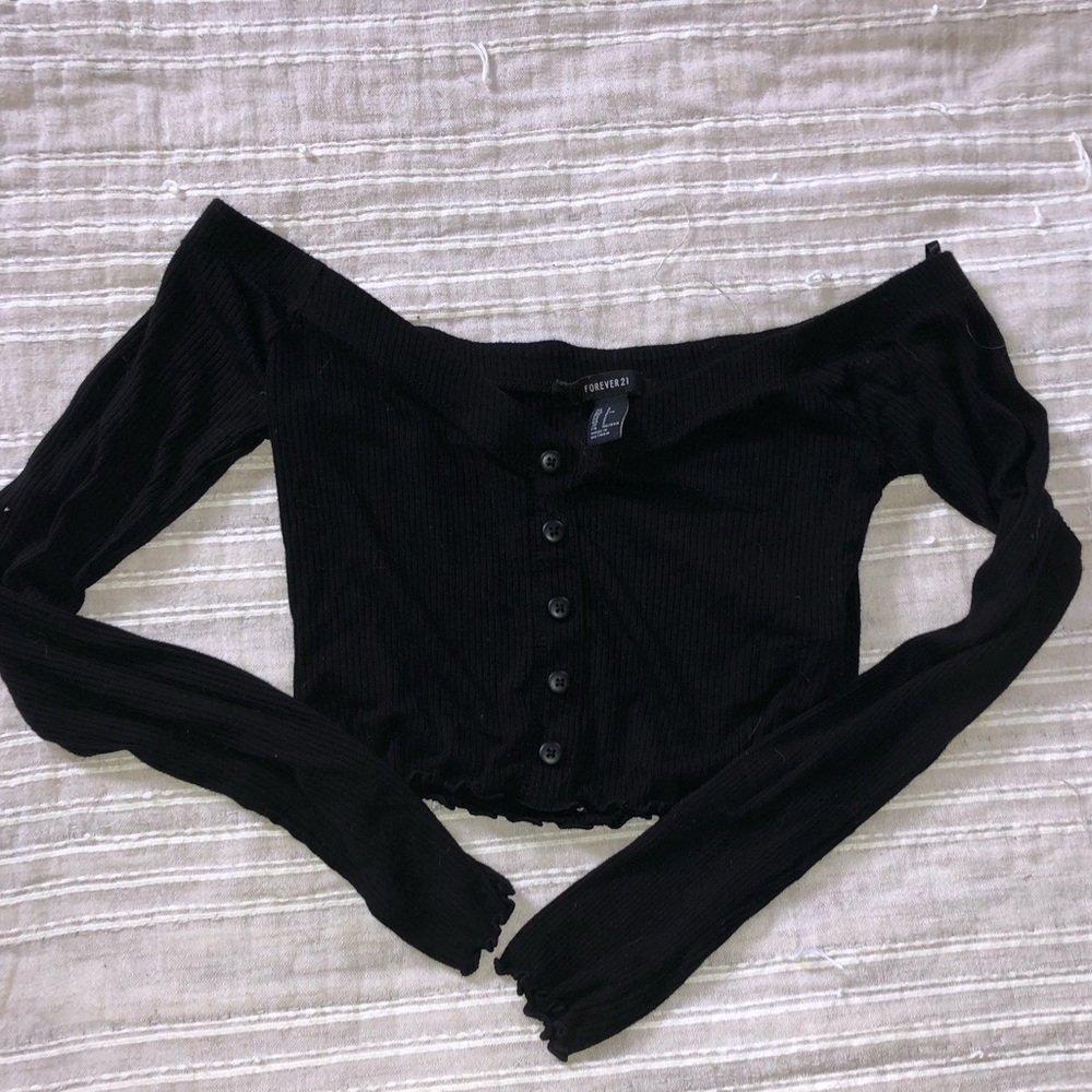 Off The Shoulder Crop